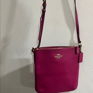 Coach Fuchsia Crossbody Bag